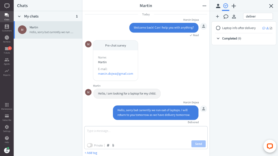 Quick text filter